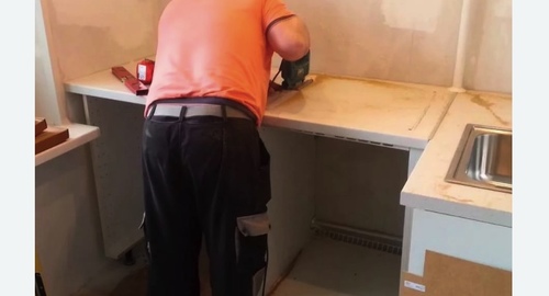 Сборка кухонного гарнитура. Кизилюрт